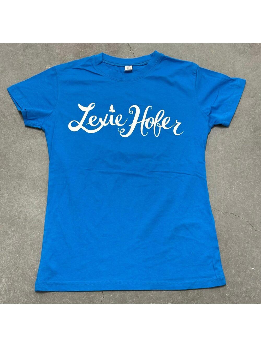 Tultex Lexi Hofer Text Logo T Shirt